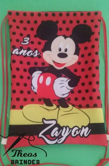 Mochilinhas do Mickey