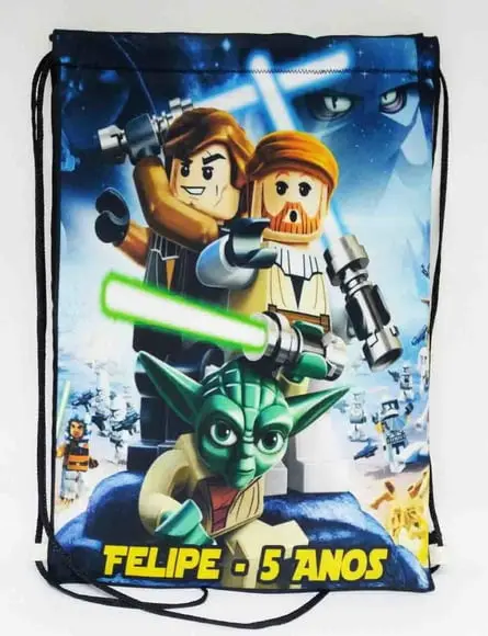 Mochilinhas do Star war Lego