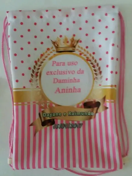 Mochilinhas Realeza ou Princesa