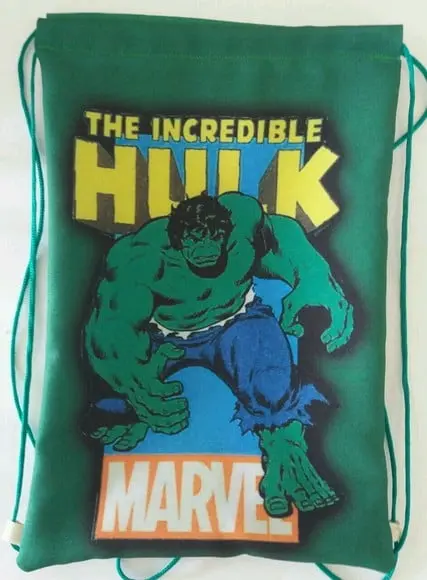 Mochilinhas Tema Hulk