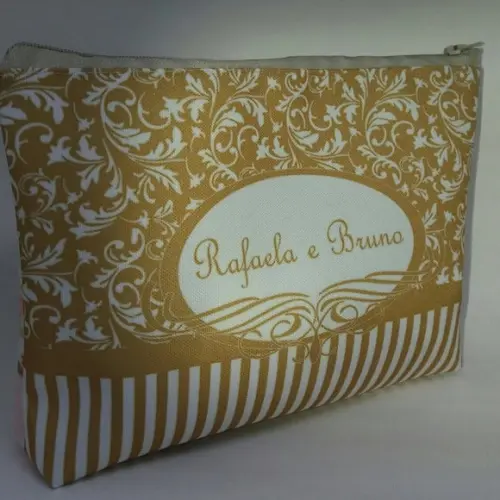 Nécessaire Casamento Dourado