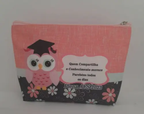 Nécessaire Coruja Dia dos Professores