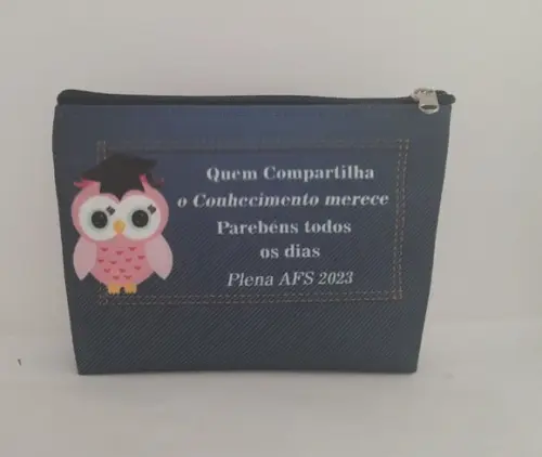 Nécessaire Coruja Dia dos Professores