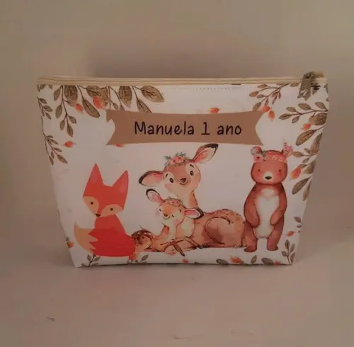 Nécessaire Lembrancinha Bosque Encantado Aniversário