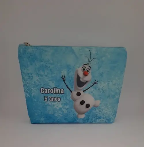 Nécessaire Lembrancinha Frozen Aniversário