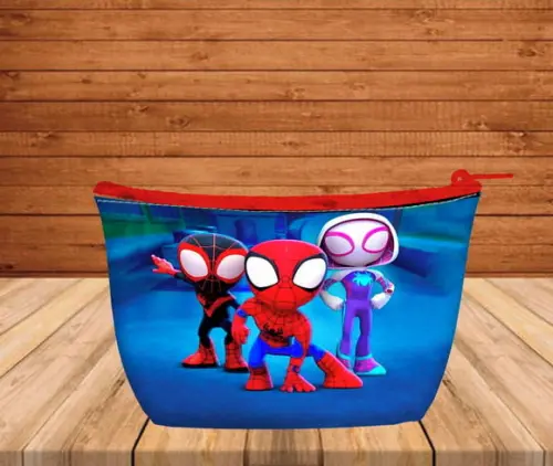 Nécessaire Lembrancinha Homem Aranha Aniversário