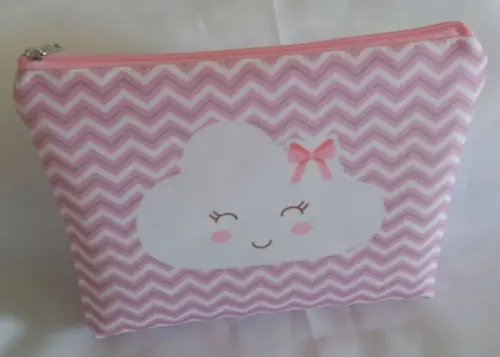 Nécessaire Lembrancinha Nuvens de Amor Aniversario