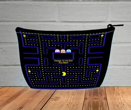 Nécessaire Lembrancinha Vídeo Game Pacman Come Come