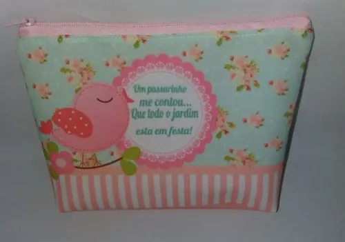 Nécessaire Lembrancinha Jardim Encantado Aniversário