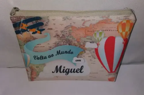Nécessaire Volta ao Mundo Mapa Mumdi