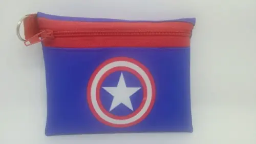Porta moedas Capitão Américas