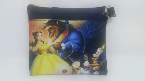 Porta Moedas Bela e a Fera