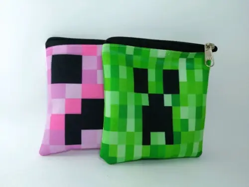 Porta Moedas Minecraft