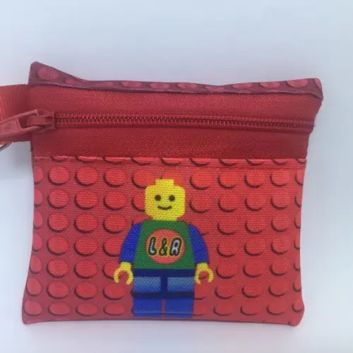 Porta moedas personalizado Lego