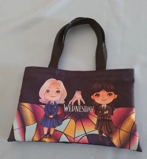 Sacola Ecobag Lembrancinha - Wandinha Aniversario