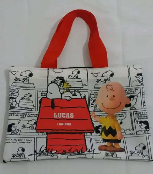 Sacola Ecobag Snoopy