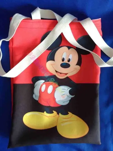 Sacolas 20x29 mickey