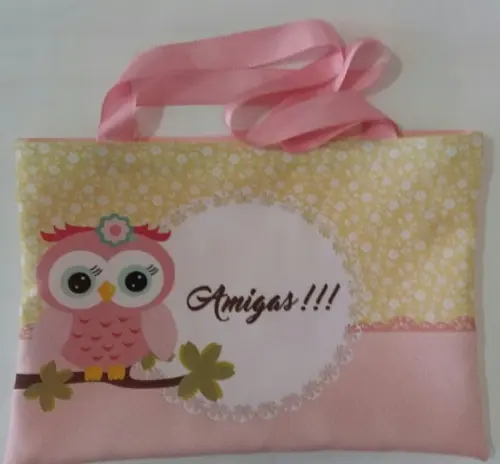 Sacolas 30x20 Tema Coruja