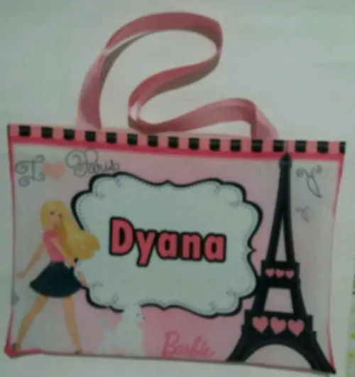 Sacolas Barbie Moda Paris