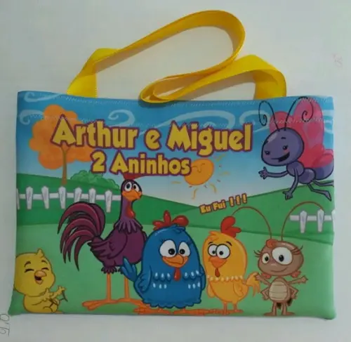 Sacolas Galinha Pintadinha