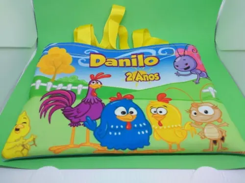 Sacolas Galinha Pintadinha