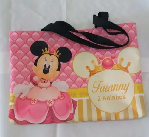 Sacolas Minnie Realeza 30x30