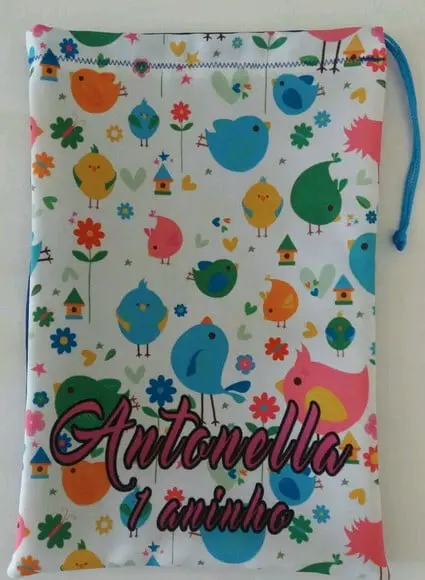 Sacolas ou Mochilas Jardim Encantado