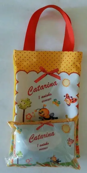 Sacolas ou Mochilas Jardim Encantado