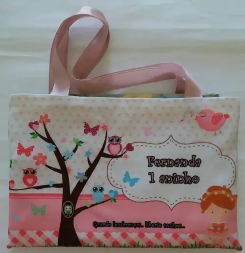 Sacolas personalizada Jardim Encantado
