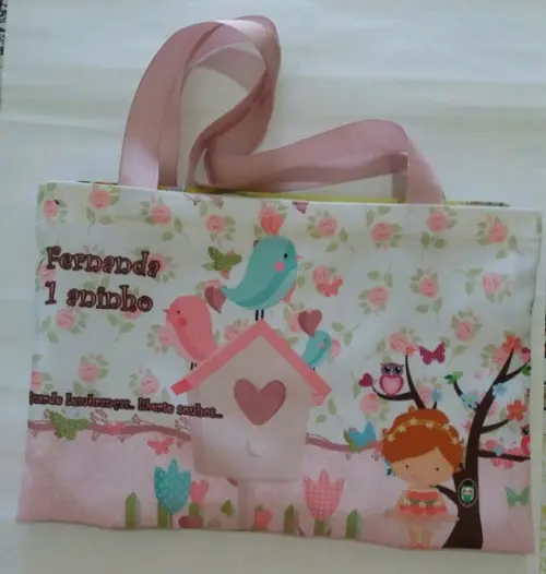 Sacolas personalizada Jardim Encantado