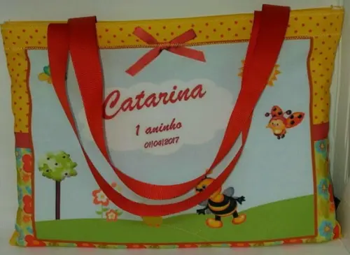 Sacolas personalizada Jardim Encantado