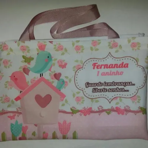 Sacolas Personalizado Jardim Encantado