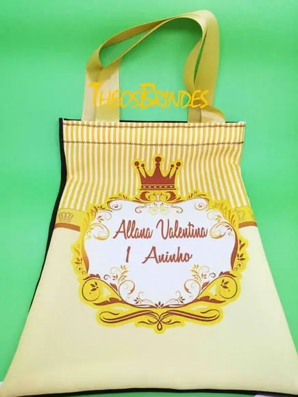 Sacolas Príncipe e Princesa (Realeza)