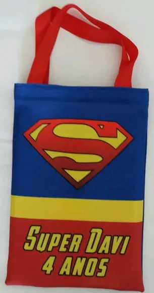 Sacolas Super man - Super Homem