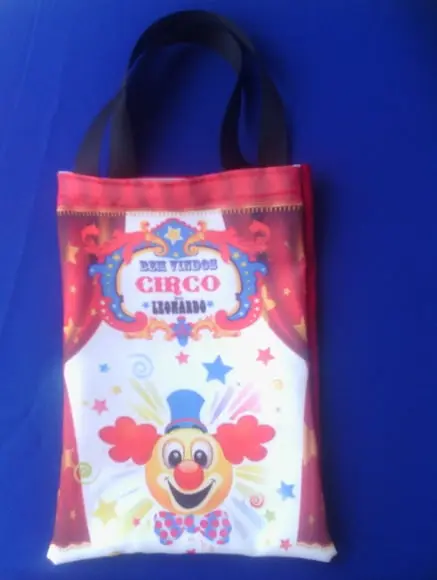 Sacolas Tema Circo