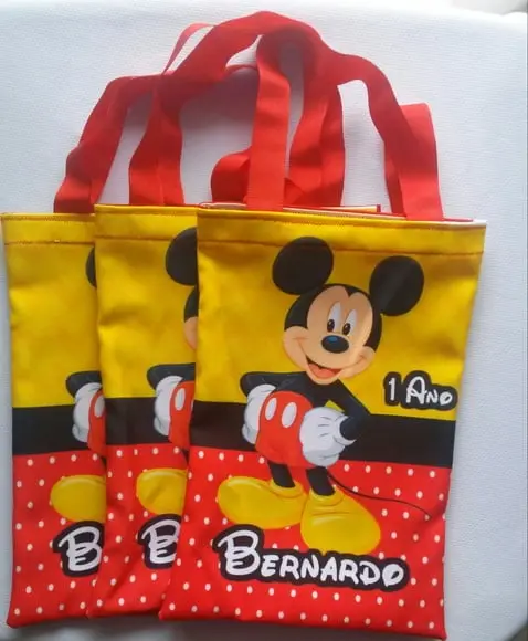 Sacolas Tema Mickey