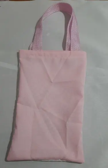 Sacolinha Tema Circo Rosa