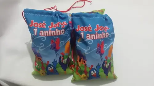 Saquinho Galinha Pintadinha
