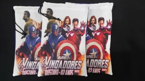 Saquinhos Perosnalizados vingadores 2
