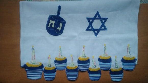 Panos de Pratos - Chanukah