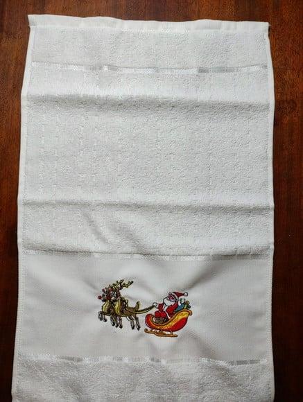 Toalha de Lavabo (toalha de Mão) Natal
