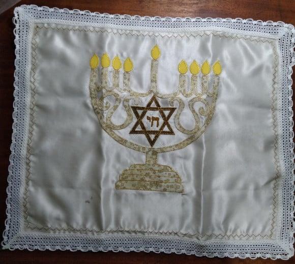 Toalha Decorada para Cobrir challah -shabat