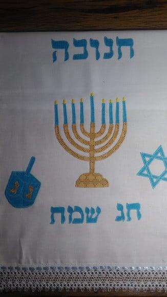 Panos de Pratos - Chanukah