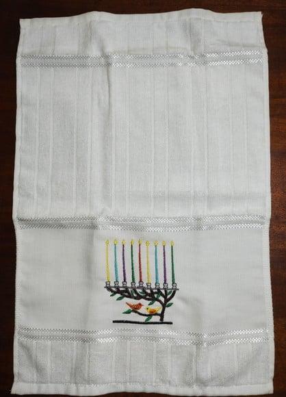 Toalha de Lavabo (toalha de Mão) Chanuka