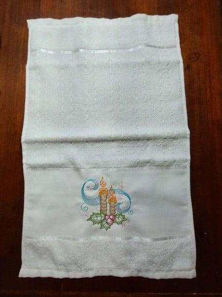 Toalha de Lavabo (toalha de Mão) Natal