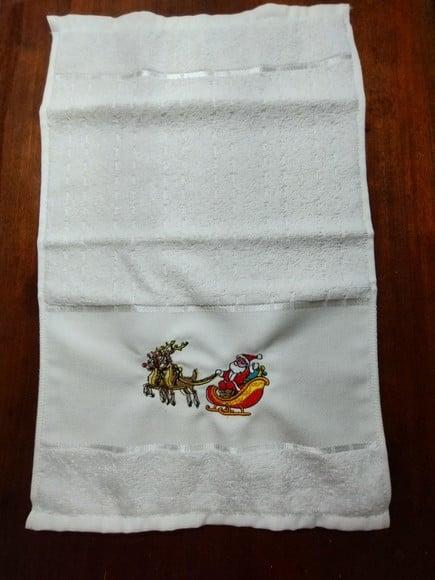 Toalha de Lavabo (toalha de Mão) Natal