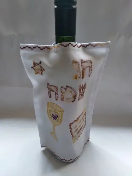 Capa para Garrafa de Vinho - Pessach