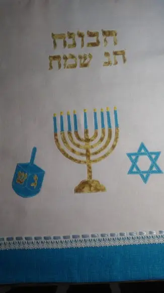 Panos de Pratos - Chanukah