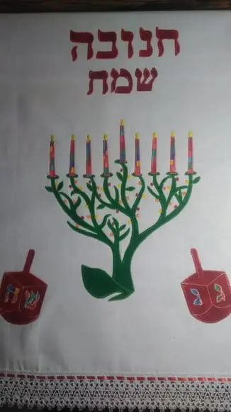Panos de Pratos - Chanukah