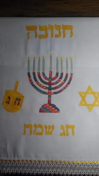 Panos de Pratos - Chanukah
